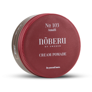 Nõberu Cream Pomade 100ml – Stylingprodukt för män med medelhård stadga och naturlig glans.