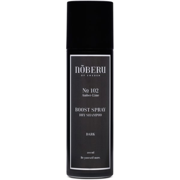 Nõberu Boost Spray - Dark 200ml - kraftfull herrdoft i stilren flaska.