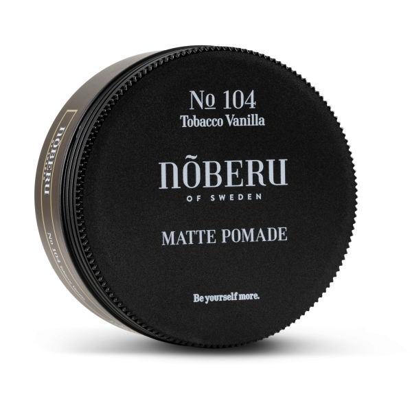 Nõberu Matte Pomade 80ml – Stylingprodukt med matt finish och flexibel stadga.