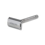 Nõberu Safety Razor - elegant rakhyvel i rostfritt stål för säker rakning.